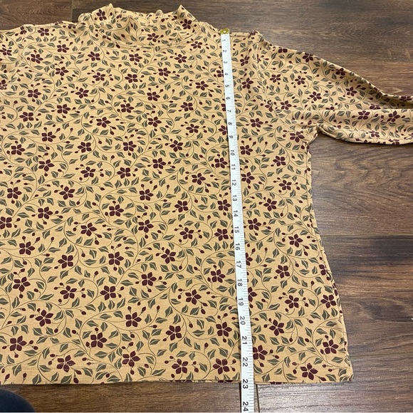 Lands’ End mock neck long sleeve top - Picture 12 of 14
